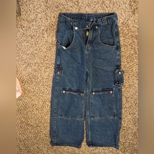 Mens Liquid Lagoon Baggy jeans